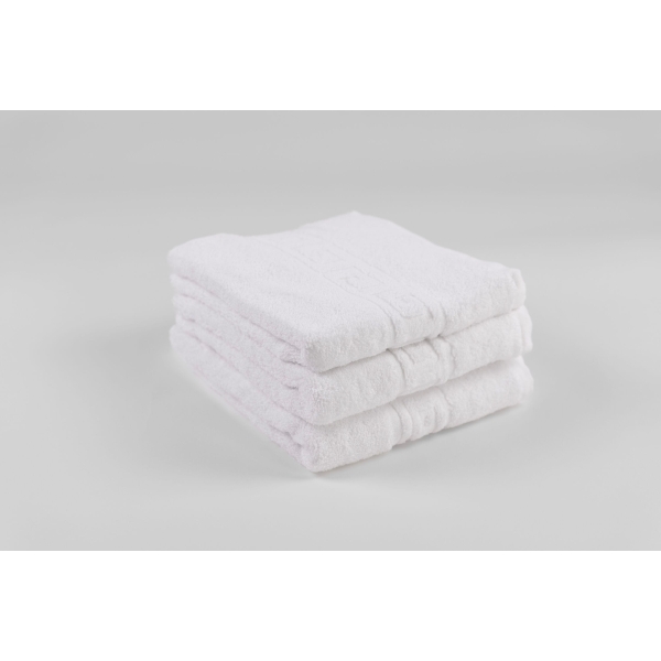 Set 6 prosoape albe 550 grame, Lasani Collection